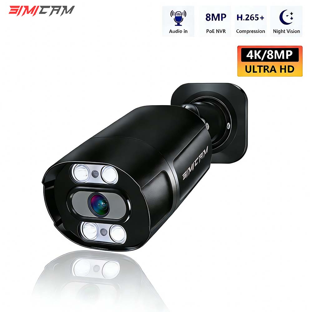 Ip Camera Outdoor 4K - 울트라 HD 4K CCTV PoE IP