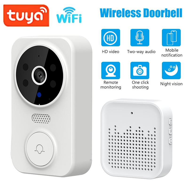 Home Security Bell - WiFi 스마트 비디오 초인종 카메라 야간