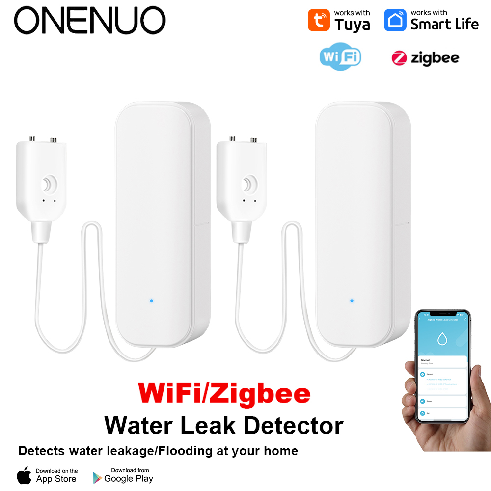 Home Security Deals - WiFi/Zigbee 워터 센서 Tuya 누출 경보