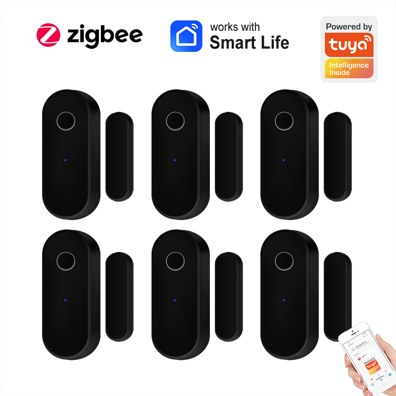Home Security Deals - Tuya 스마트 지그비 도어 센서 도어