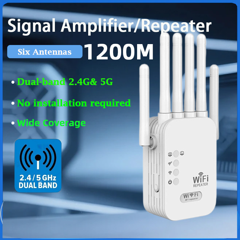 Home Security Service - KATORD 1200Mbps 무선 WiFi 리피터 2.4G&5G