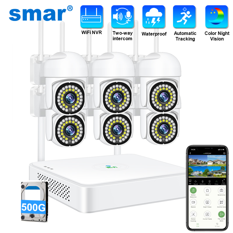 Home Security Ideas - Smar 3MP 무선 CCTV 보안 카메라