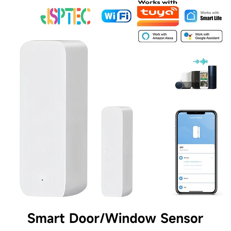 Home Security Deals - Tuya WiFi 스마트 도어 센서 도어