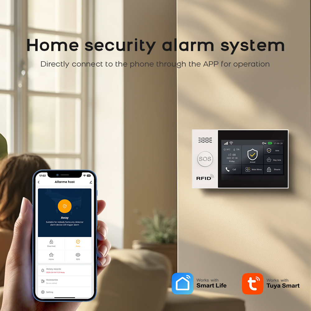 PG-107 Tuya 무선 홈 WIFI GSM GPRS - Home Security Deals 리뷰 및 가격