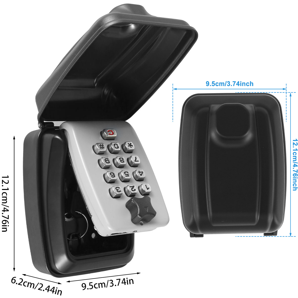 벽 마운트 비밀 코드 보안 키 잠금 상자, 안전한 비밀 - Home Security Essential 리뷰 및 가격