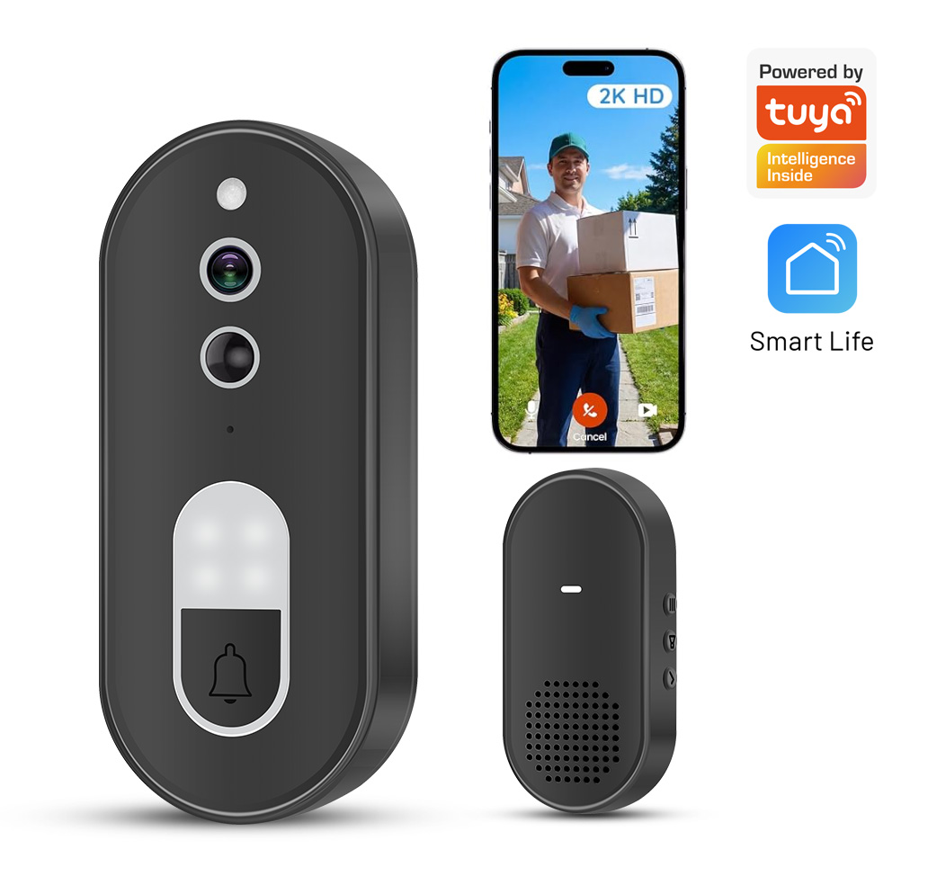 Tuya 1080P HD 무선 WiFi 비디오 초인종  - Home Security Bell 리뷰 및 가격