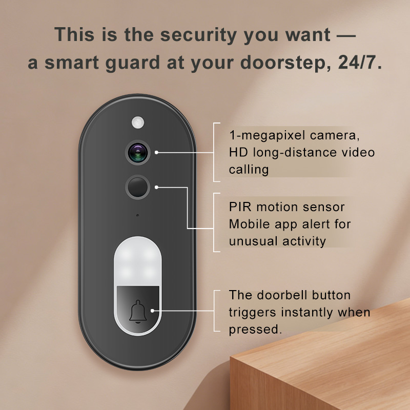 Tuya 1080P HD 무선 WiFi 비디오 초인종  - Home Security Bell 리뷰 및 가격