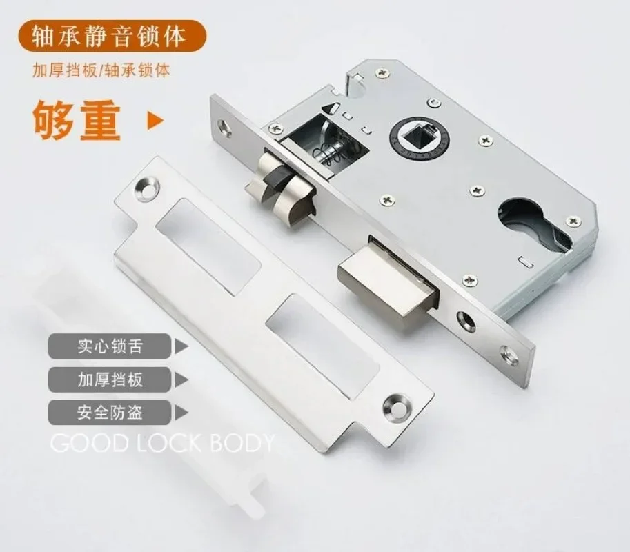 금색 아연 합금 소재의 침실용 문 잠금장치, 실내용 나 - Home Security Door 리뷰 및 가격
