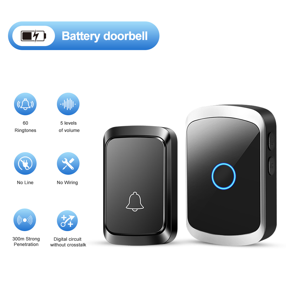 스마트 무선 초인종 도어 차임 키트 소켓 불필요 300 - Home Security Bell 리뷰 및 가격