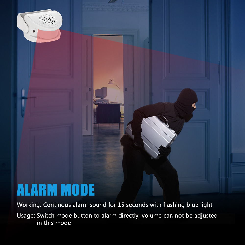 Shop 32 멜로디 용 환영 차임 벨 Shop Hom - Home Security Bell 리뷰 및 가격