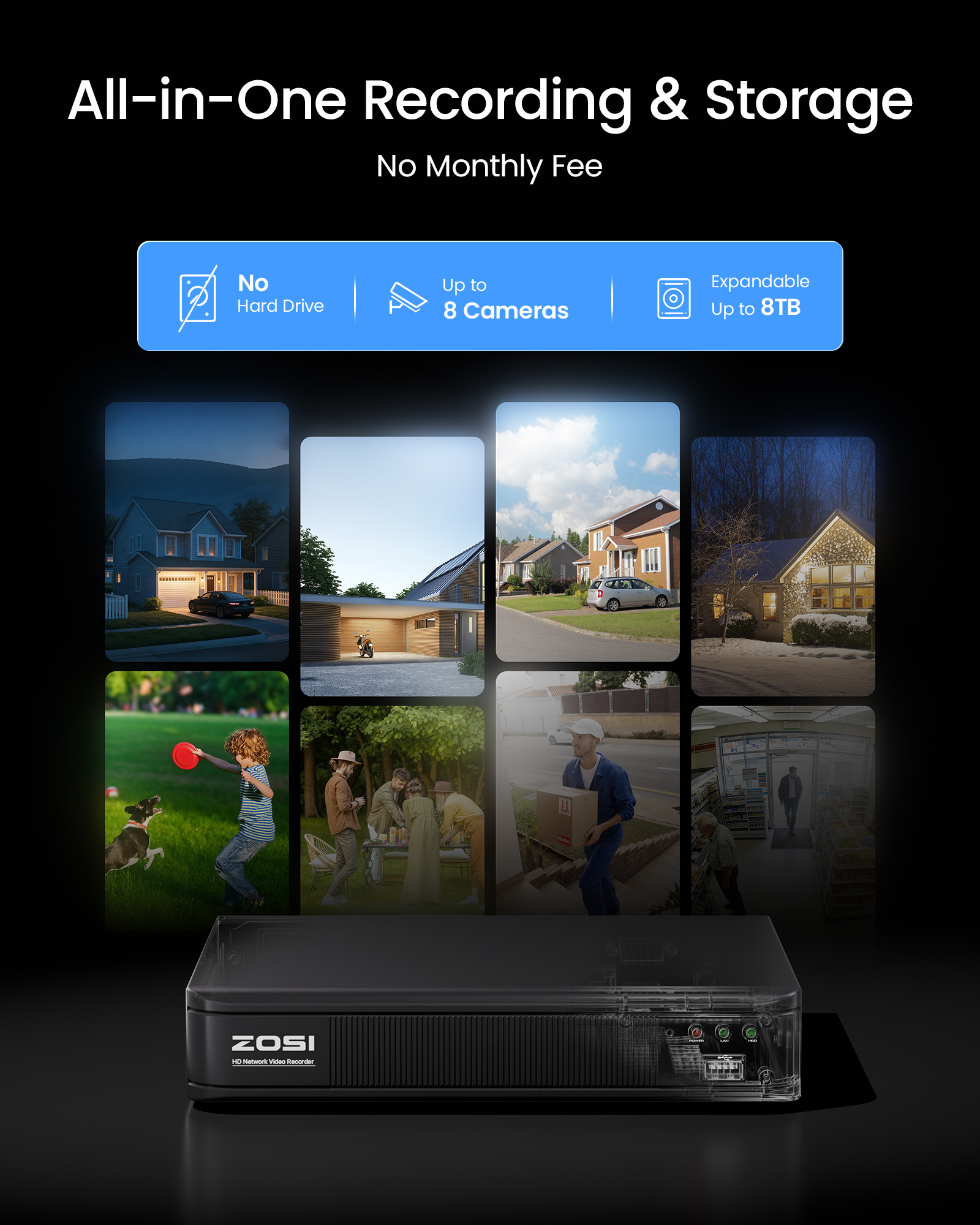 ZOSI 3K Lite 유선 CCTV 보안 카메라 시스 - Home Security Deals 리뷰 및 가격