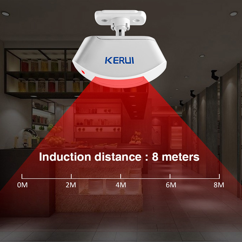 KERUI 무선 커튼 적외선 감지기 창 PIR 모션 센 - Home Security Deals 리뷰 및 가격