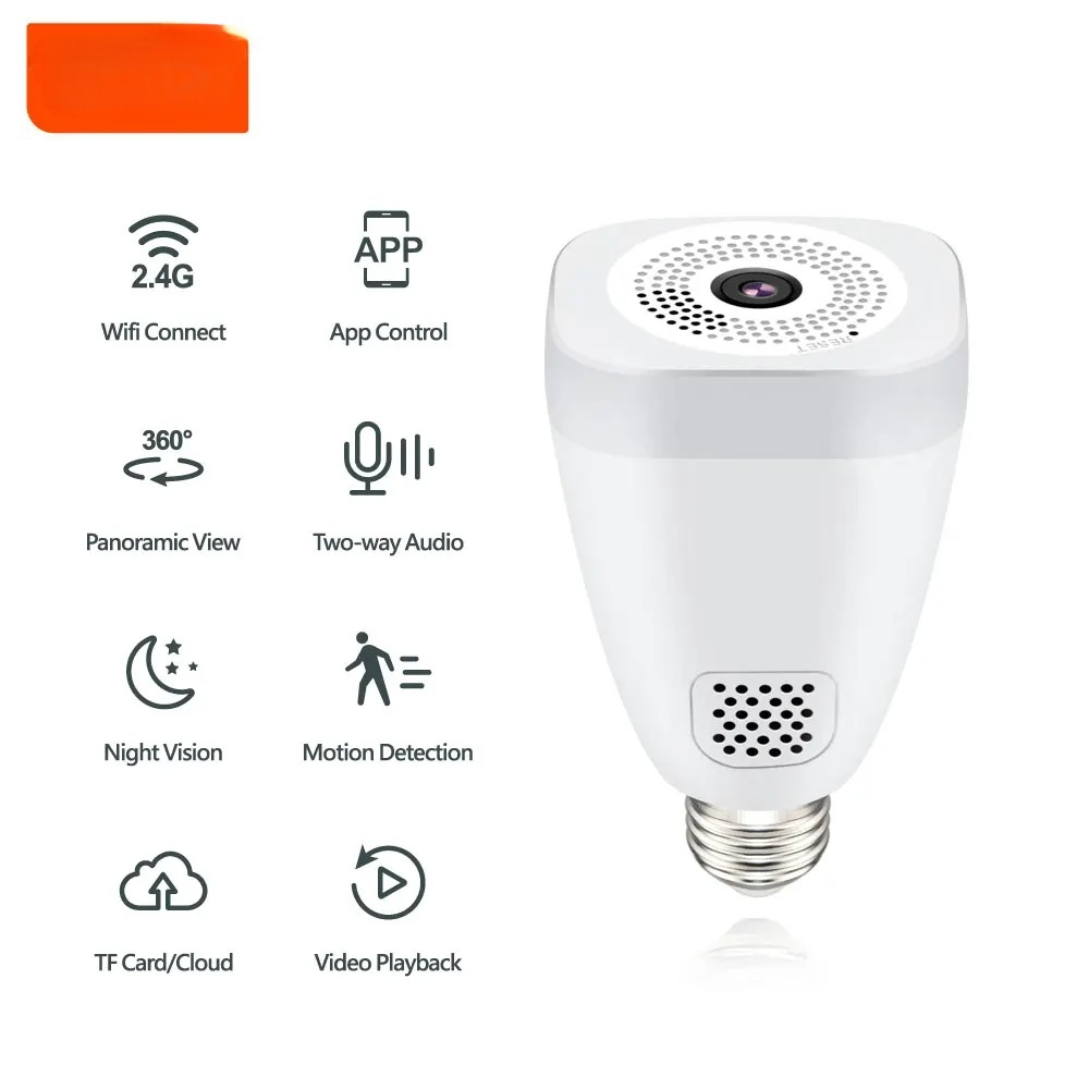 EE1 베스트셀러 스마트 라이프 3MP WiFi 360 - Home Security Lights 리뷰 및 가격