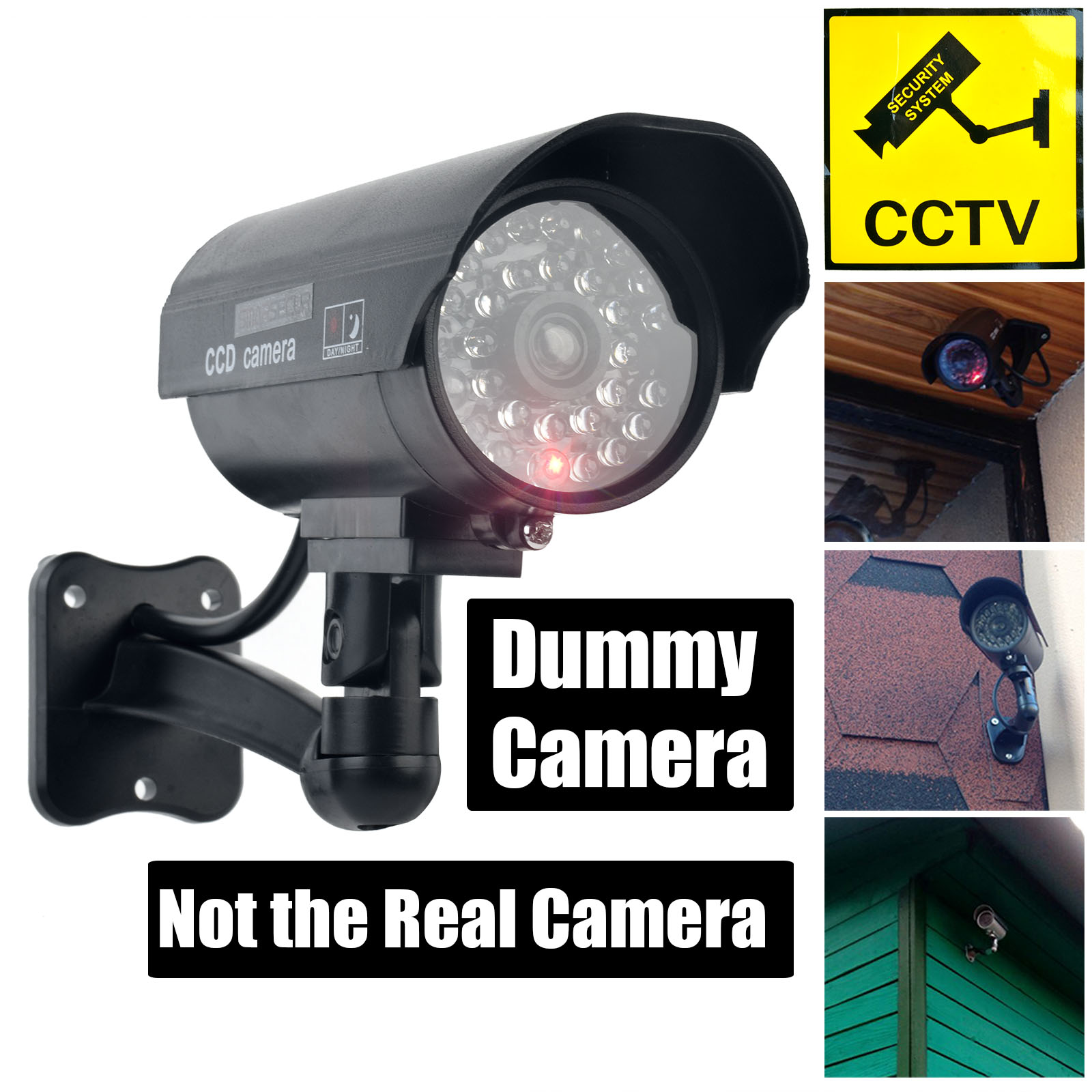 Smarsecur 가짜 카메라 더미 방수 보안 CCTV - Home Security Lights 리뷰 및 가격