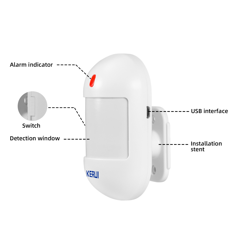 KERUI 무선 PIR 모션 센서 W202 W181 홈 - Home Security Deals 리뷰 및 가격