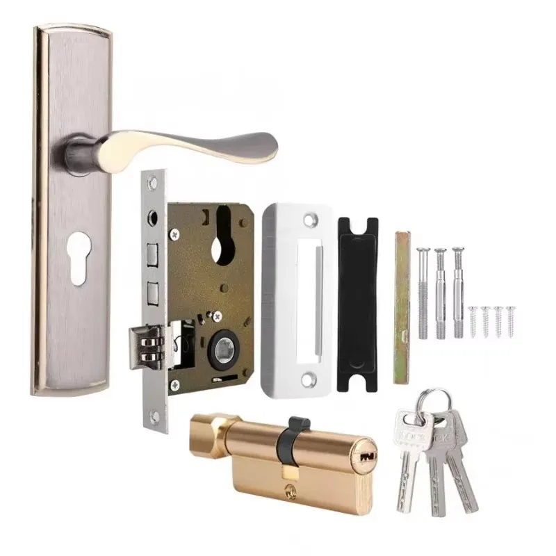 골드 문짝 핸들 잠금, 사일런트 하우스 인테리어 문짝  - Home Security Essential 리뷰 및 가격