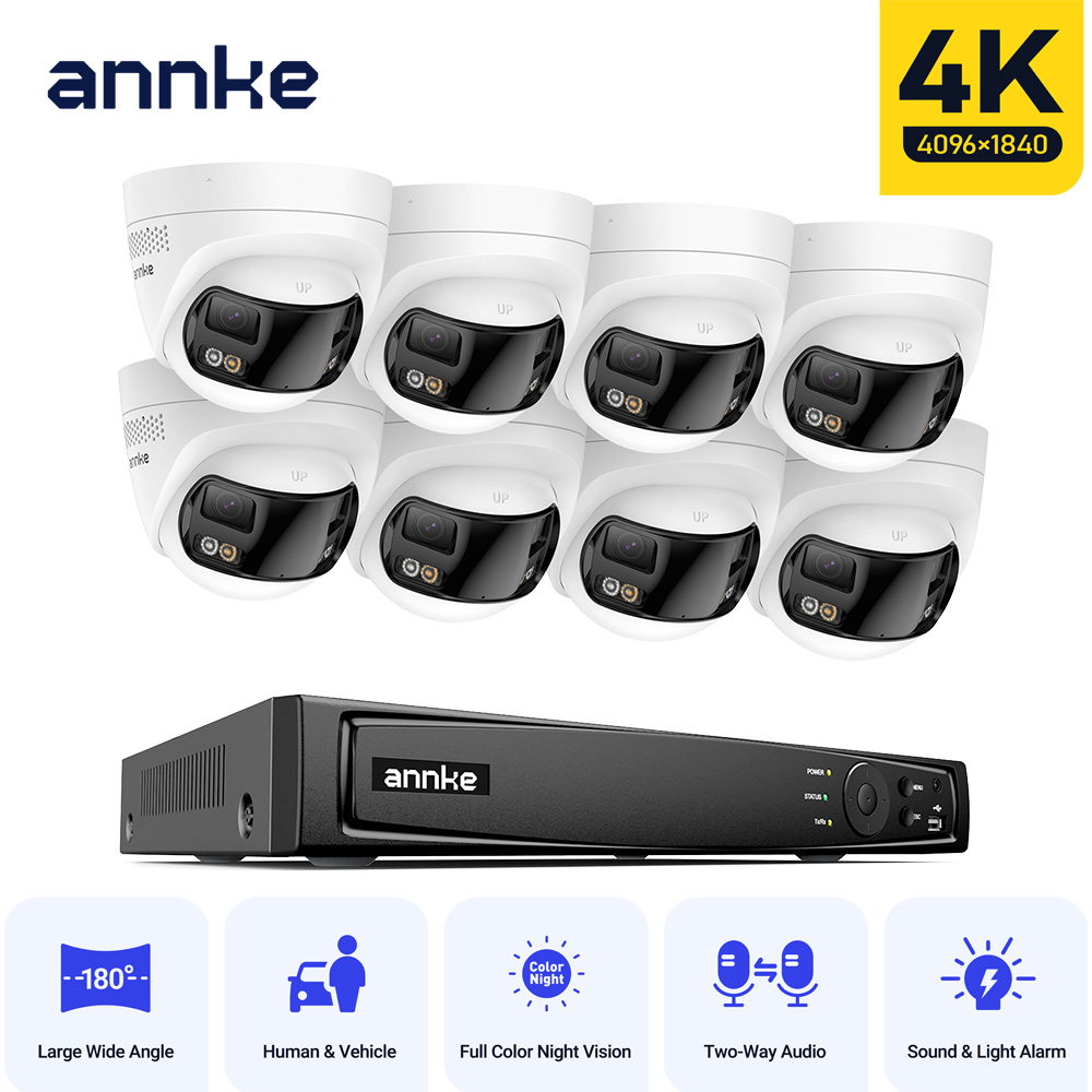 ANNKE 4K 야외 비디오 보안 카메라 시스템 180 - Ip Camera Outdoor 4K 리뷰 및 가격