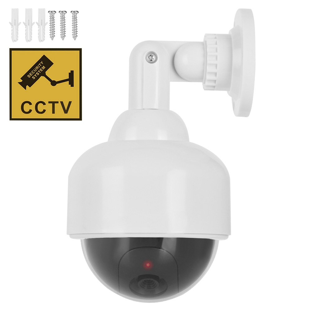 가짜 카메라 방수 현실적인 더미 감시 보안 카메라 깜박 - Home Security Lights 리뷰 및 가격
