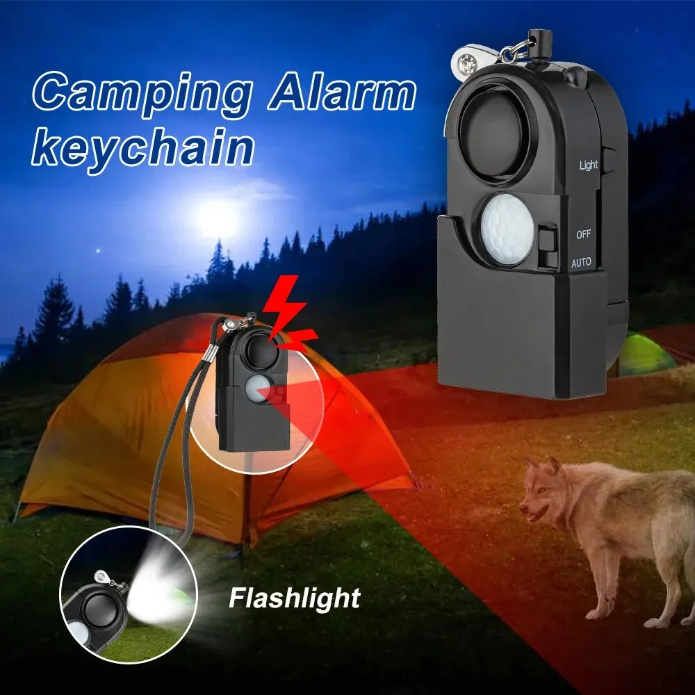 휴대용 미니 동작 감지기 알람 120DB 사이렌 SOS - Home Security Lights 리뷰 및 가격