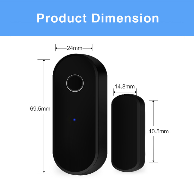 Tuya 스마트 지그비 도어 센서 도어 창 열기 닫기  - Home Security Deals 리뷰 및 가격