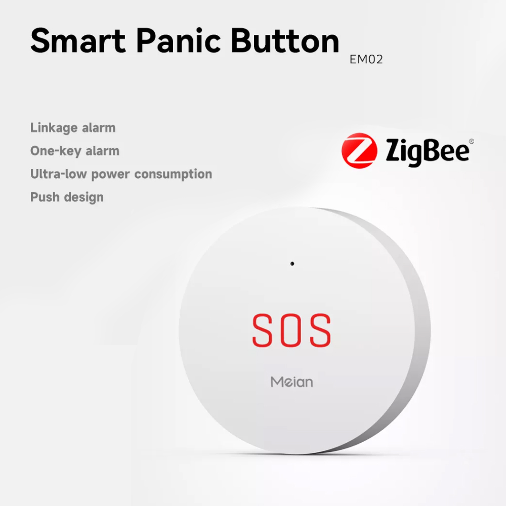 Zigbee 투야 SOS 비상 버튼, 홈 보안 경보 시 - Home Security Deals 리뷰 및 가격