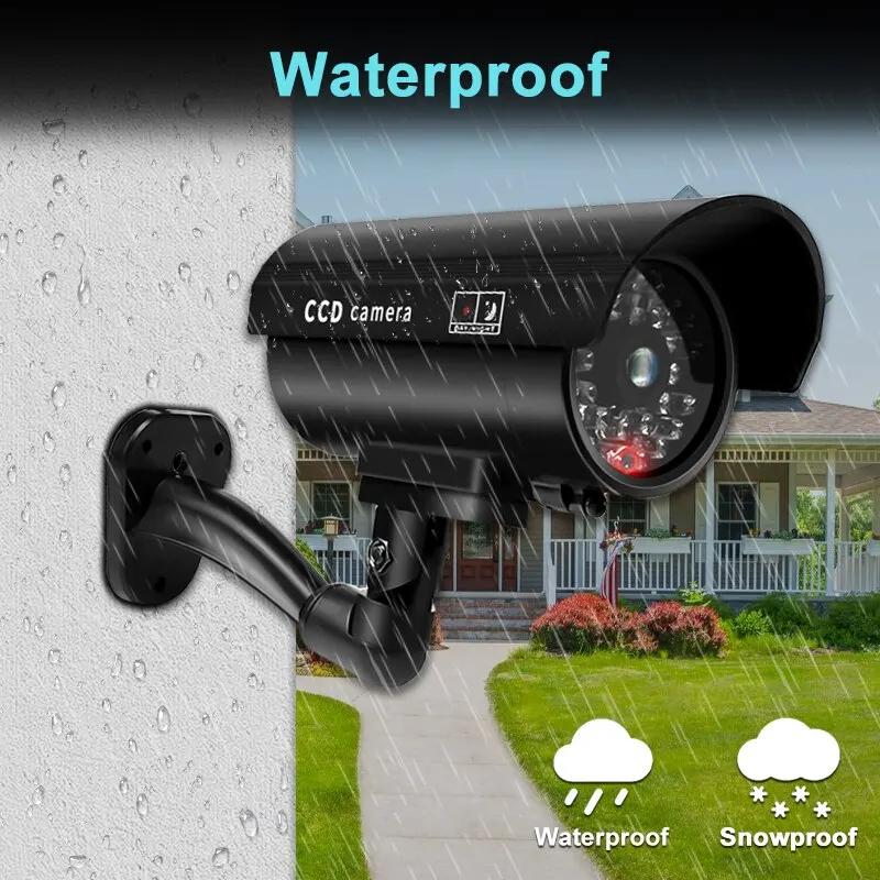 1PC 더미 보안 카메라 방수 실내외 가짜 CCTV 감 - Home Security Lights 리뷰 및 가격