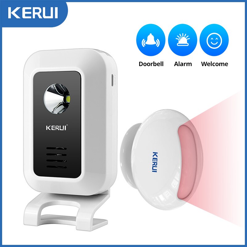 KERUI M7 웰컴 모션 센서 보안 경보, 32 곡  - Home Security Lights 리뷰 및 가격
