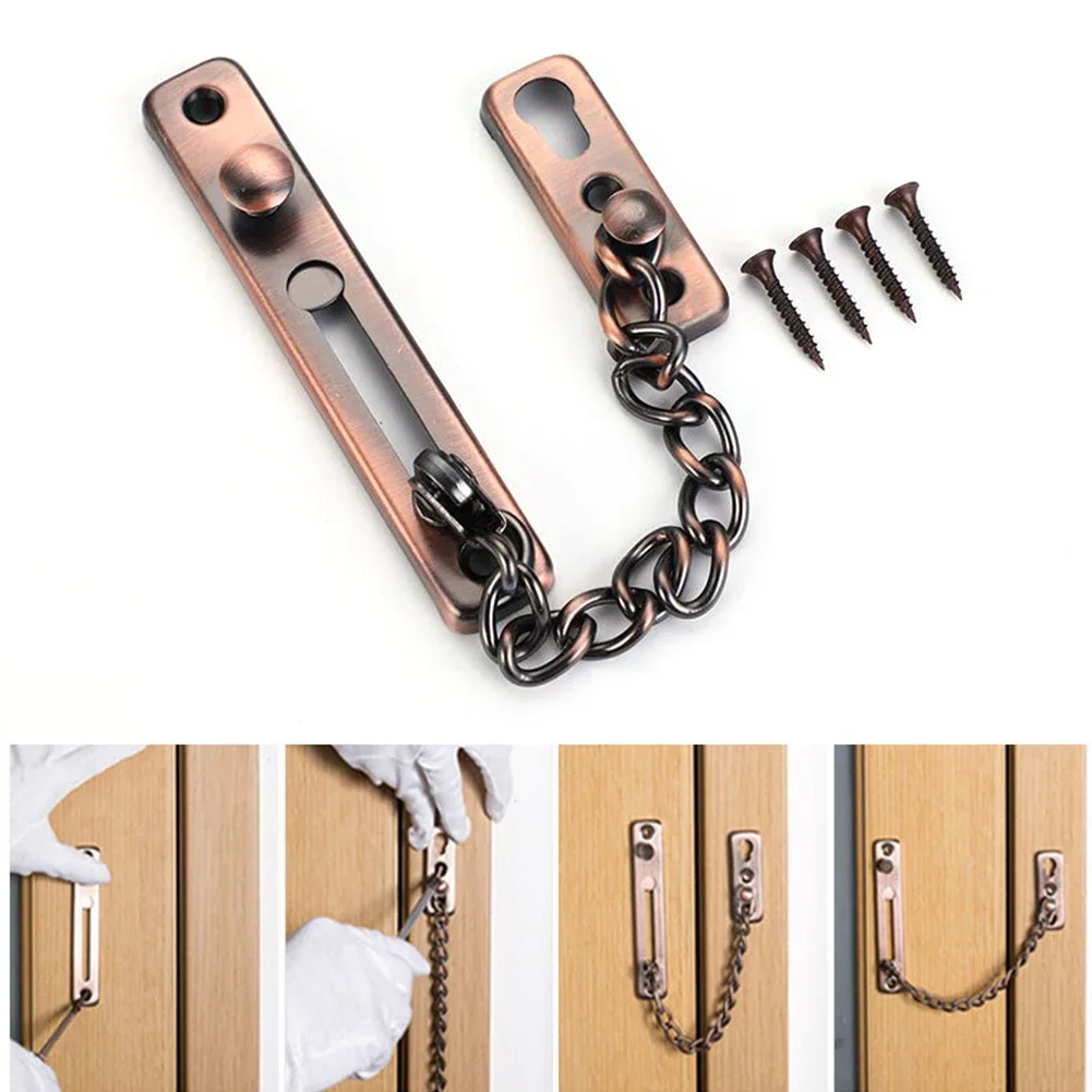 문짝 체인 문짝 잠금 볼트 체인, 어린이 안전 보안,  - Home Security Essential 리뷰 및 가격