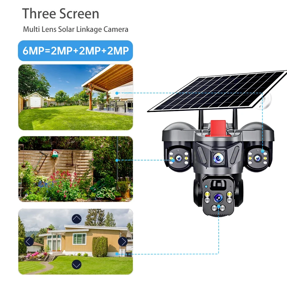 KERUI V380 Pro 야외 PTZ 6MP WIFI - Home Security Ideas 리뷰 및 가격