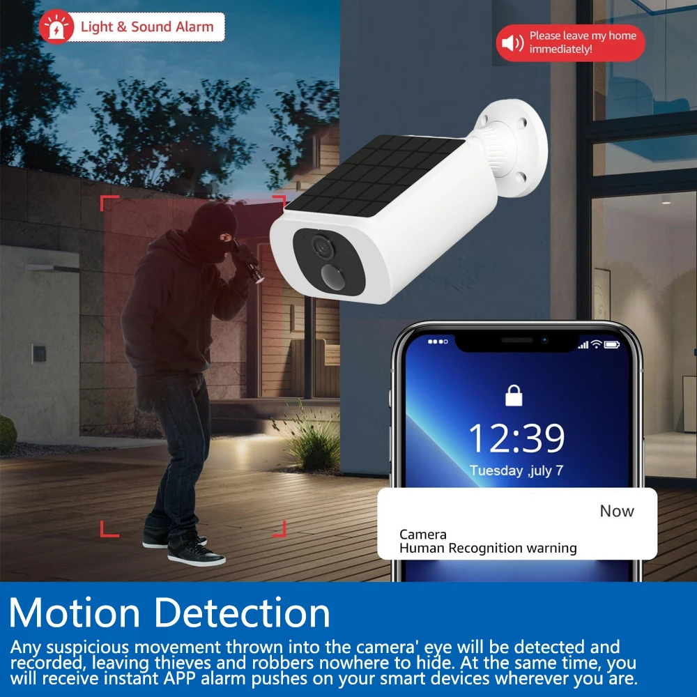 Tuya 5MP 태양광 보안 카메라 가정용 무선 야외  - Home Security Ideas 리뷰 및 가격