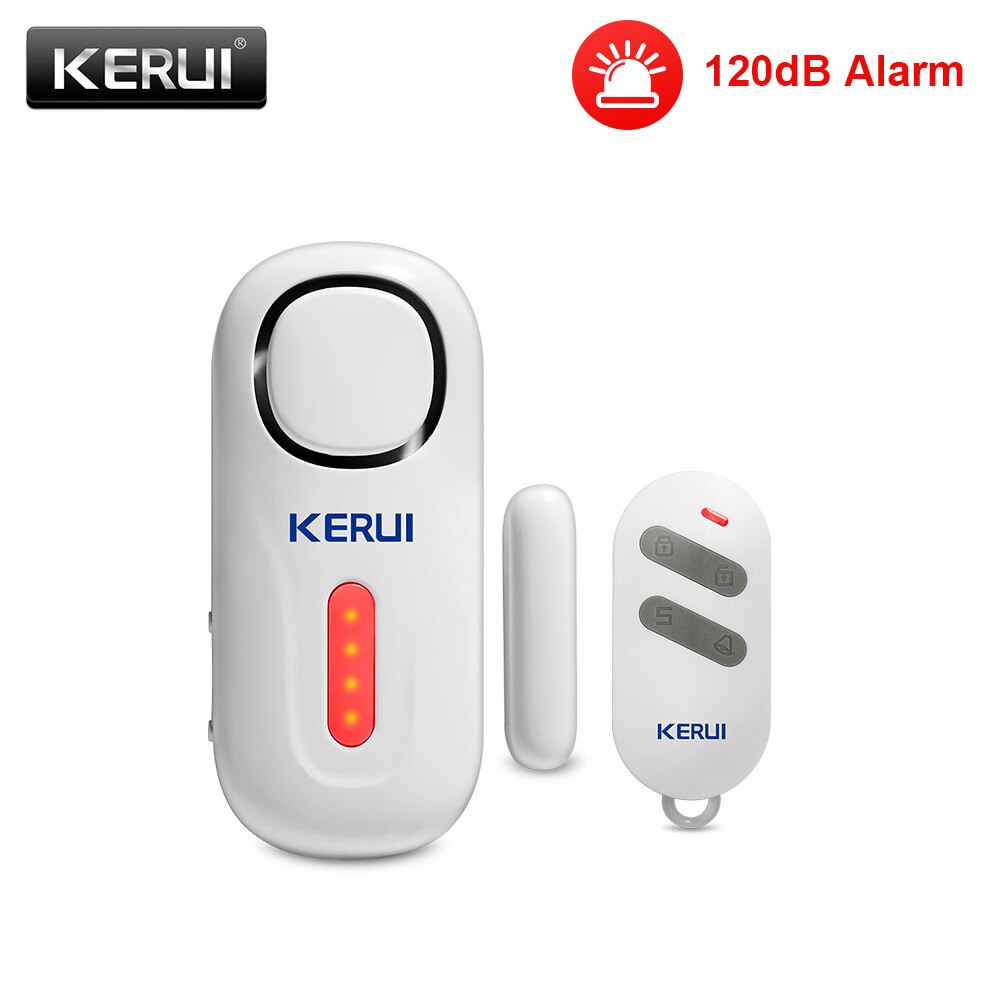 KERUI 120DB 무선 도어/창 항목 보안 도난 감 - Home Security Lights 리뷰 및 가격