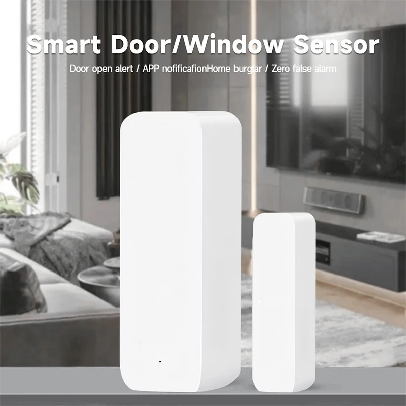 Tuya WiFi 스마트 도어 센서 도어 개방형 폐쇄  - Home Security Deals 리뷰 및 가격